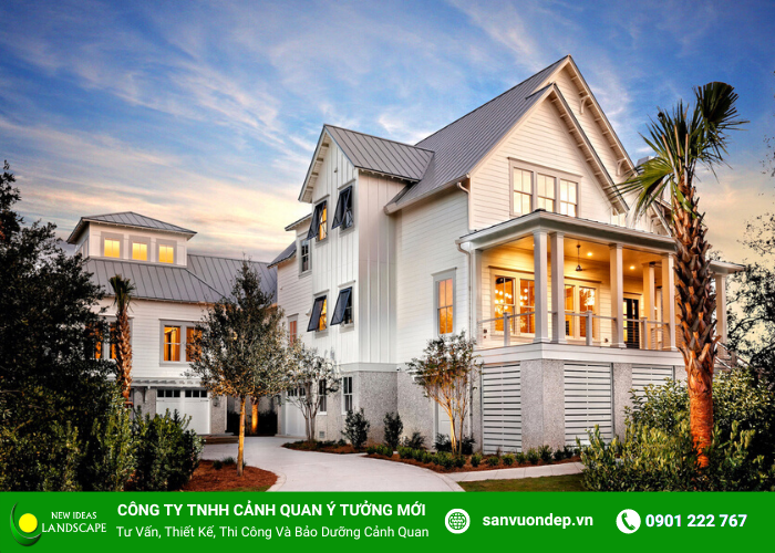 BIỆT THỰ HIỆN ĐẠI SÂN VƯỜN