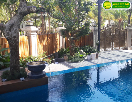THIẾT KẾ THI CÔNG CẢNH QUAN BIỆT THỰ VINHOME BASON