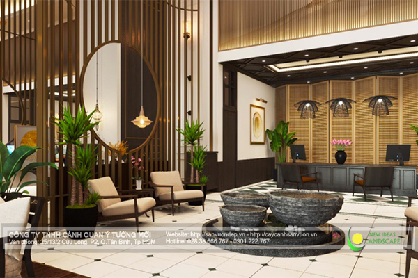 THIẾT KẾ THI CÔNG CẢNH QUAN KHÁCH SẠN POTIQUE- NHA TRANG