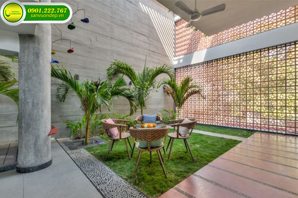 THIẾT KẾ NHÀ CÓ SÂN VƯỜN ĐẸP